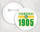 Farmhouse Fraternity Est Year Button FarmHouse Fraternity Est Year Button