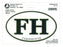 Farmhouse Fraternity Euro Decal Oval Sticker FarmHouse Fraternity Euro Decal Oval Sticker
