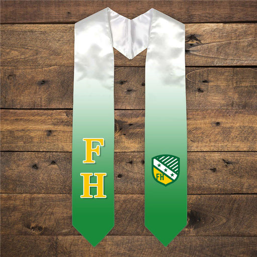 Kappa Kappa Gamma FarmHouse Fraternity Extra Fancy Simple Greek Graduation Stole W Crest