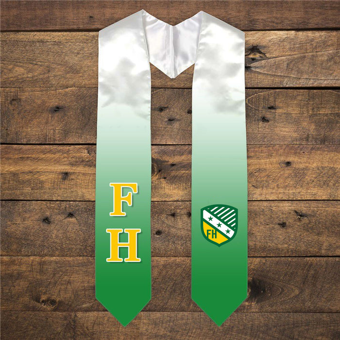 Farmhouse Fraternity Extra Fancy Simple Greek Graduation Stole W Crest FarmHouse Fraternity Extra Fancy Simple Greek Graduation Stole W Crest