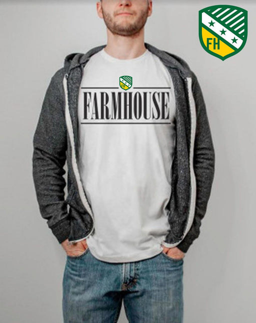 FarmHouse Fraternity Line Crest T-shirt