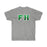 Printify Farmhouse Fraternity Two Toned Greek Lettered T Shirts FarmHouse Fraternity Two Toned Greek Lettered T-shirts