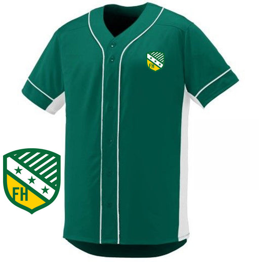 Kappa Kappa Gamma FarmHouse Fraternity Game 7 Full-Button Baseball Jersey