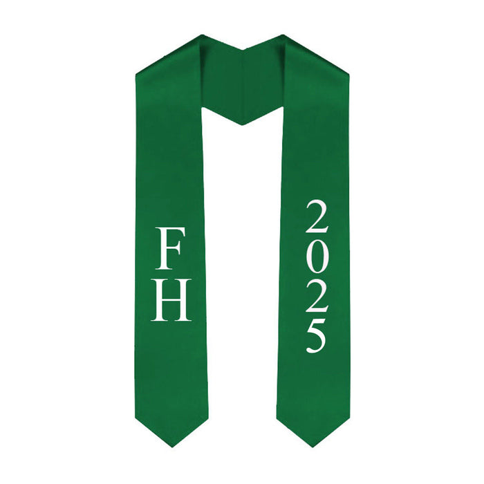 Farmhouse Fraternity Greek Lettered Graduation Sash Stole With Year Best Value FarmHouse Fraternity Greek Lettered Graduation Sash Stole With Year - Best Value