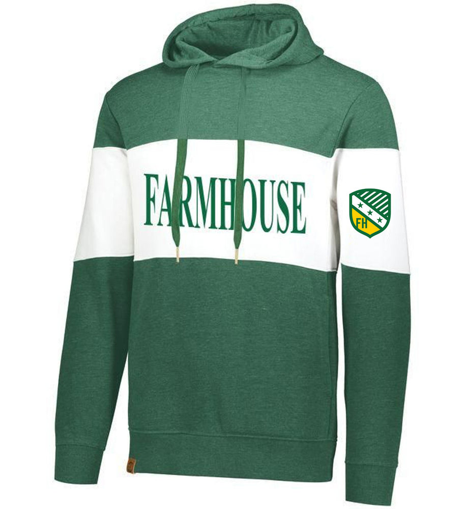 Farmhouse Fraternity Ivy League Hoodie W Crest On Left Sleeve FarmHouse Fraternity Ivy League Hoodie W Crest On Left Sleeve