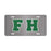 Farmhouse Fraternity Lettered License Covers FarmHouse Fraternity LETTERED LICENSE COVERS