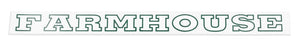 Farmhouse Fraternity Long Window Decals Stickers FarmHouse Fraternity Long Window Decals Stickers