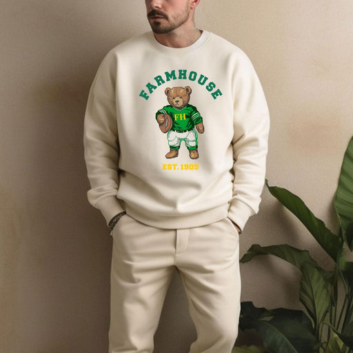 FarmHouse Teddy Bear Crewneck Sweatshirt