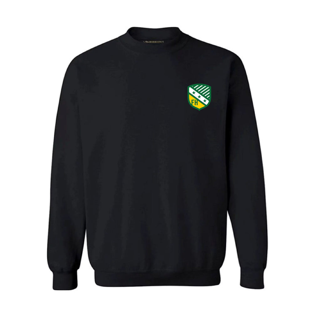 Discount Farmhouse Fraternity World Famous Crest Shield Crewneck Sweatshirt Best Value DISCOUNT-FarmHouse Fraternity World Famous Crest - Shield Crewneck Sweatshirt - Best Value