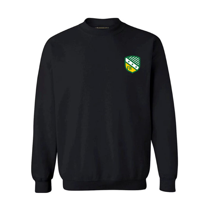 Discount Farmhouse Fraternity World Famous Crest Shield Crewneck Sweatshirt Best Value DISCOUNT-FarmHouse Fraternity World Famous Crest - Shield Crewneck Sweatshirt - Best Value