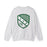 Printify Farmhouse World Famous Crest Shield Crewneck Sweatshirts FarmHouse World Famous Crest - Shield Crewneck Sweatshirts