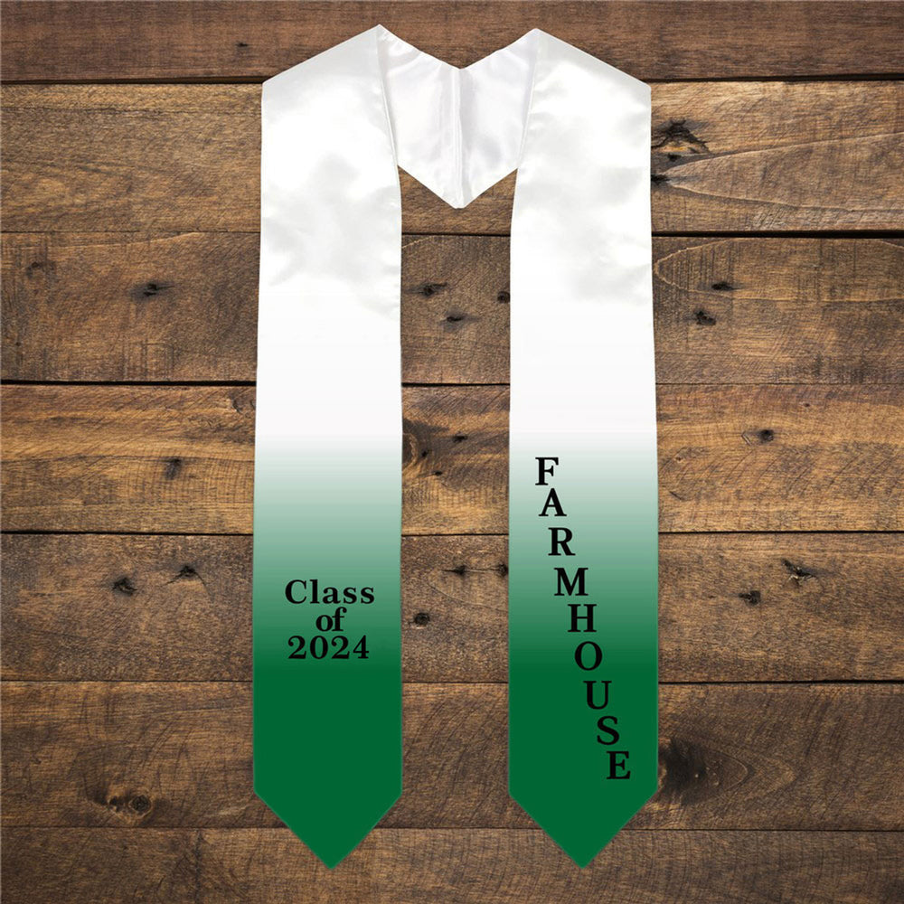 Farmhouse Fraternity Extra Fancy Classic Greek Graduation Stole FarmHouse Fraternity Extra Fancy Classic Greek Graduation Stole