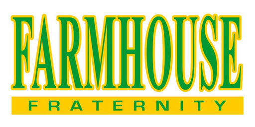 FarmHouse Fraternity Classic Sticker