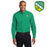 Discount Farmhouse Fraternity Crest Shield Long Sleeve Oxford DISCOUNT-FarmHouse Fraternity Crest - Shield Long Sleeve Oxford