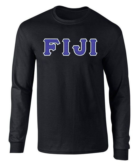 Fiji 2 Day Ship Twill Long Sleeve Tee FIJI Fraternity - Phi Gamma Delta - 2 Day Ship Twill Long Sleeve Tee