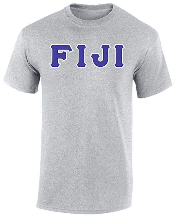 Fiji 2 Day Ship Twill Tee FIJI Fraternity - Phi Gamma Delta - 2 Day Ship Twill Tee