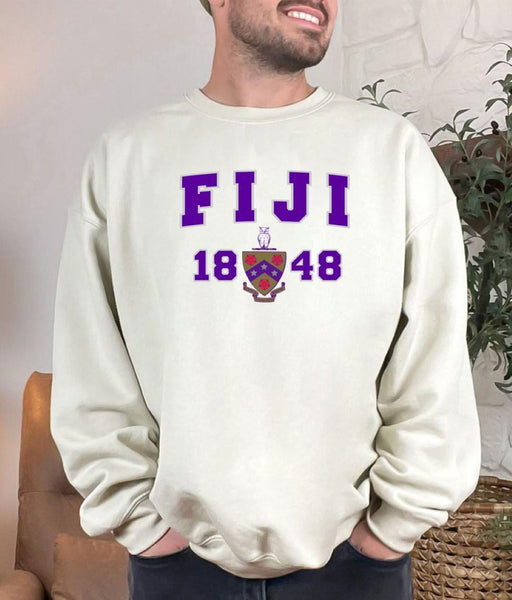 Phi Gamma Delta FIJI Athlete Crewneck Sweatshirt