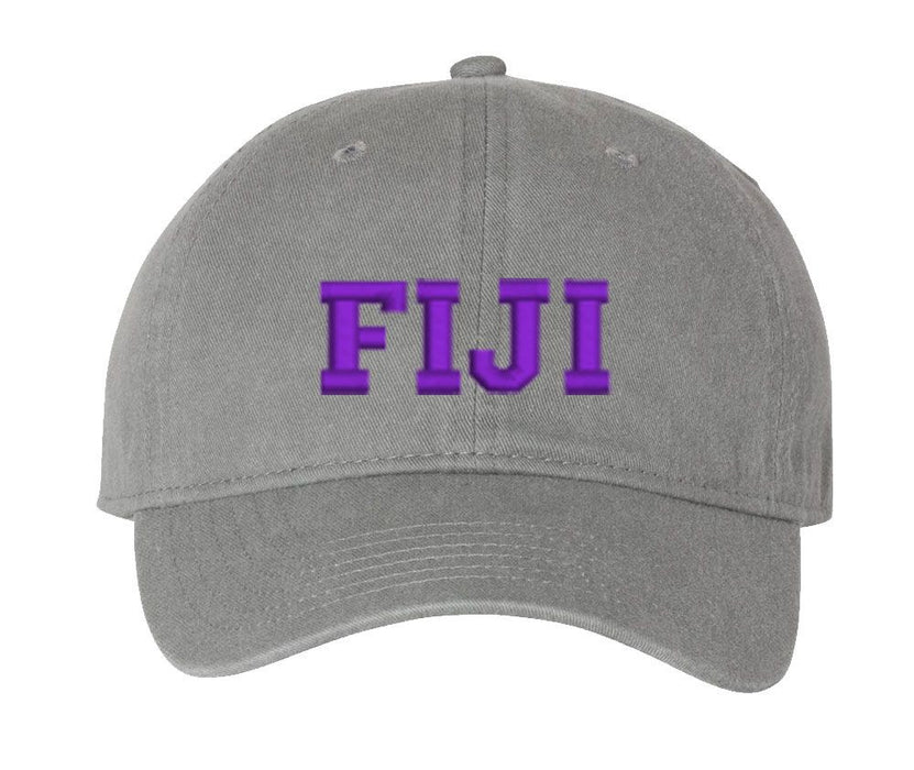 Fiji Pigment Dyed Baseball Cap FIJI Fraternity - Phi Gamma Delta Pigment Dyed Baseball Cap
