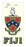 Fiji Fraternity Crest Shield Decal FIJI Fraternity Crest - Shield Decal