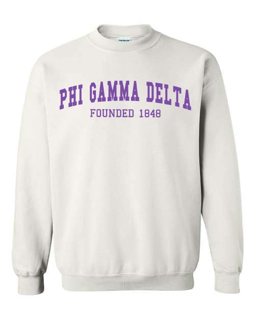 Fiji Fraternity Founders Crew Sweatshirt FIJI Fraternity Founders Crew Sweatshirt