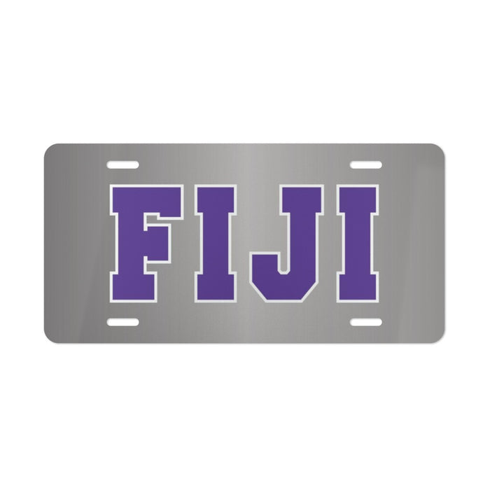 Fiji Fraternity Phi Gamma Delta Lettered License Covers FIJI Fraternity - Phi Gamma Delta LETTERED LICENSE COVERS