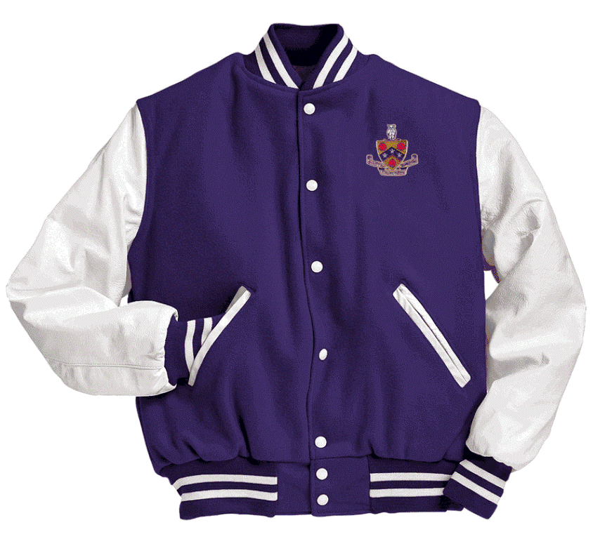 Fiji Fraternity Varsity Crest Shield Jacket FIJI Fraternity Varsity Crest - Shield Jacket