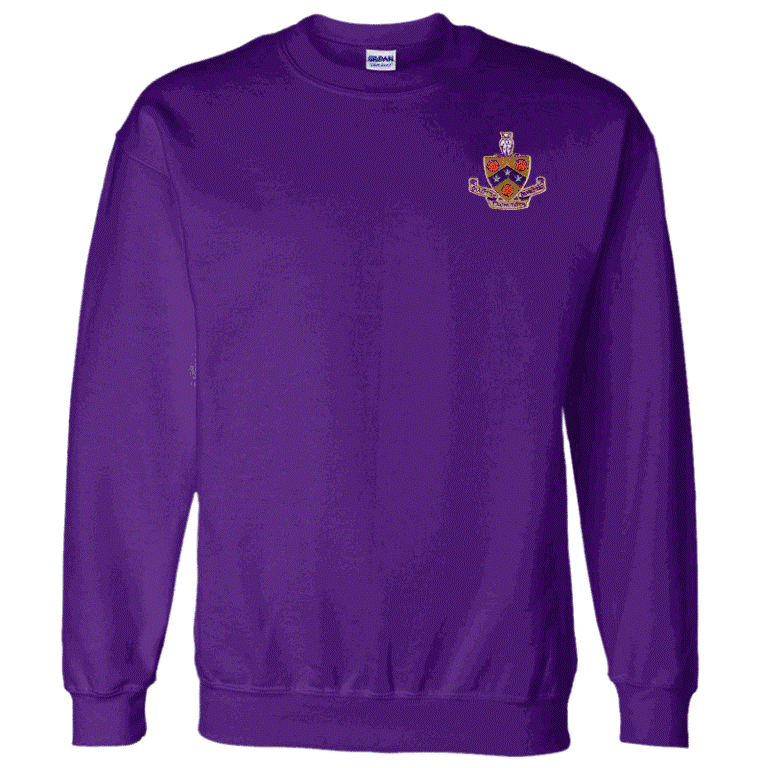 Discount Fiji Fraternity World Famous Crest Shield Crewneck Sweatshirt DISCOUNT-FIJI Fraternity World Famous Crest - Shield Crewneck Sweatshirt - Best Value