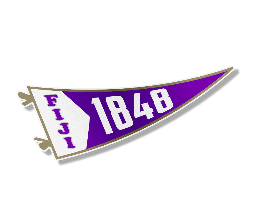 Fiji Pennant Sticker FIJI Pennant Sticker