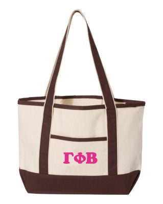 Gamma Phi Beta Sailing Tote Bag Gamma Phi Beta Sailing Tote Bag