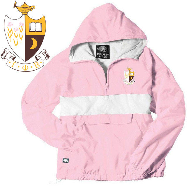 Gamma Phi Beta Windbreaker Pullover Gamma Phi Beta Windbreaker Pullover