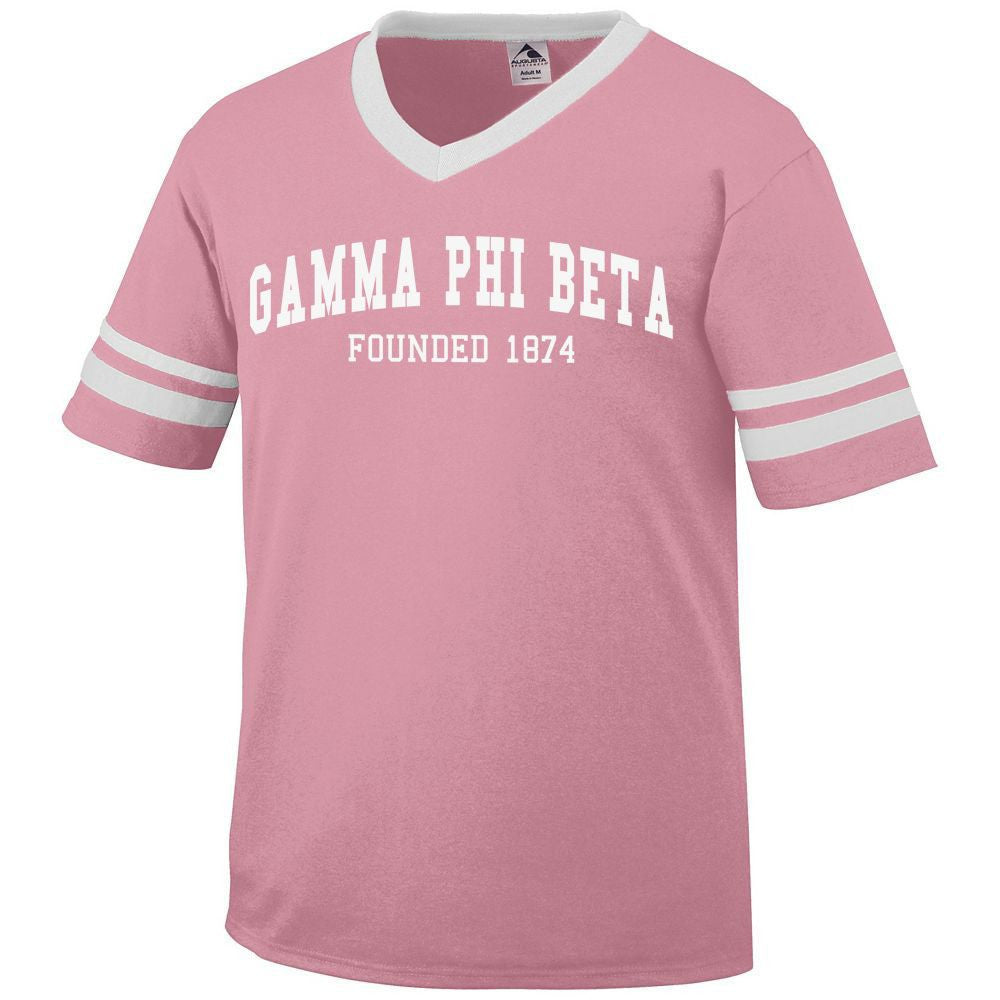 Gamma Phi Beta Boyfriend Style Founders Jersey Gamma Phi Beta Boyfriend Style Founders Jersey