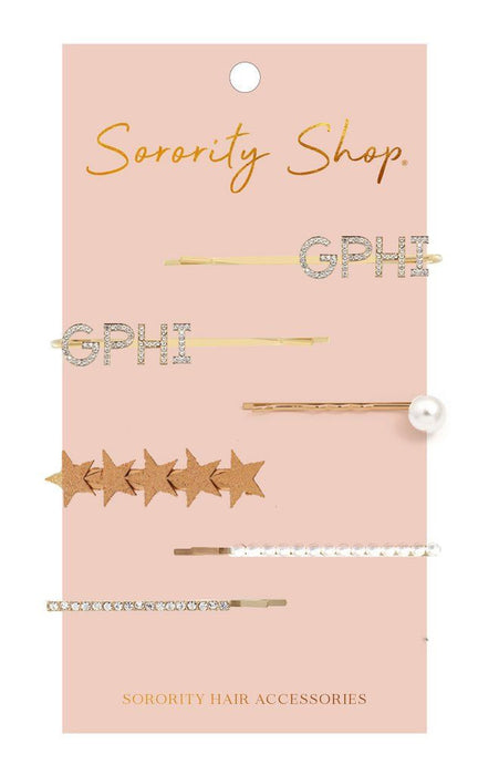 Gamma Phi Beta Hair Clips Gamma Phi Beta Hair Clips