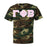 Discount Gamma Phi Beta Lettered Camouflage T Shirt DISCOUNT-Gamma Phi Beta Lettered Camouflage T-Shirt