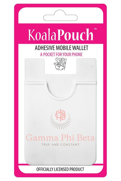 Gamma Phi Beta Logo Koala Pouch Gamma Phi Beta Logo Koala Pouch