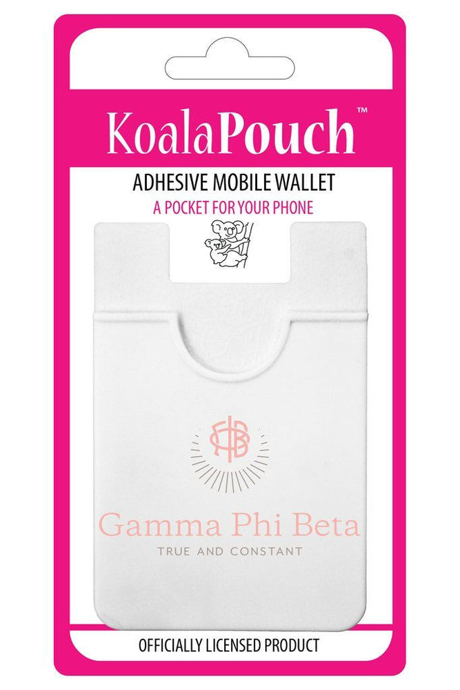 Gamma Phi Beta Logo Koala Pouch Gamma Phi Beta Logo Koala Pouch