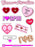 Gamma Phi Beta Love Theme Stickers Gamma Phi Beta Love Theme Stickers
