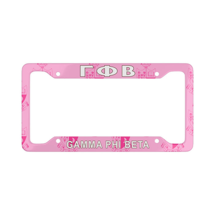 Gamma Phi Beta New License Plate Frames Gamma Phi Beta New License Plate Frames