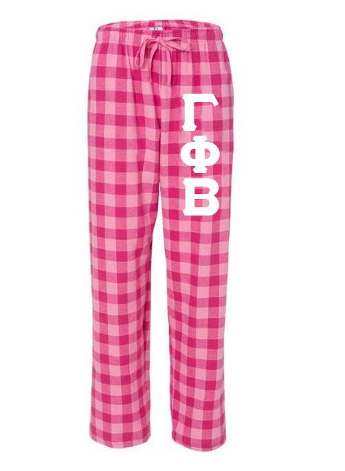Gamma Phi Beta Pajamas Flannel Plaid Pant Gamma Phi Beta Pajamas -  Flannel Plaid Pant