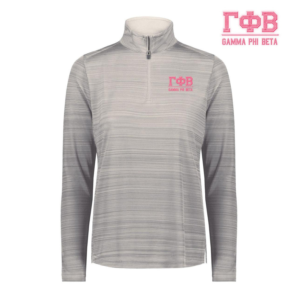 Gamma Phi Beta Pursuit Quarter Zip Pullover Gamma Phi Beta Pursuit Quarter Zip Pullover