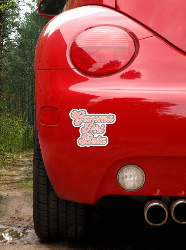 Gamma Phi Beta Retro Sorority Car Magnet Set Of 2 Gamma Phi Beta Retro Sorority Car Magnet Set of 2