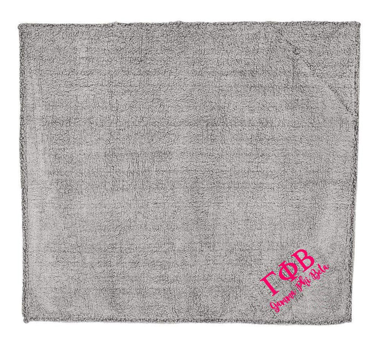Gamma Phi Beta Sherpa Blanket Gamma Phi Beta Sherpa Blanket