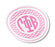 Gamma Phi Beta Sorority Monogram Bumper Sticker Gamma Phi Beta Sorority Monogram Bumper Sticker