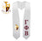 Gamma Phi Beta Super Crest Shield Graduation Stole Gamma Phi Beta Super Crest - Shield Graduation Stole