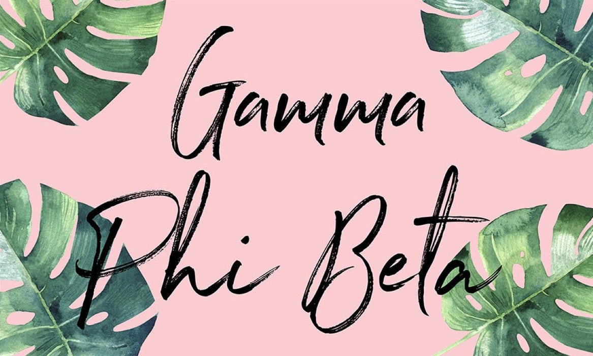 Gamma Phi Beta Tropical Flag Gamma Phi Beta Tropical Flag
