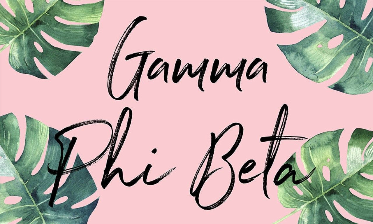Gamma Phi Beta Tropical Flag Gamma Phi Beta Tropical Flag