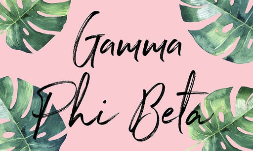 Gamma Phi Beta Gamma Phi Beta Tropical Flag
