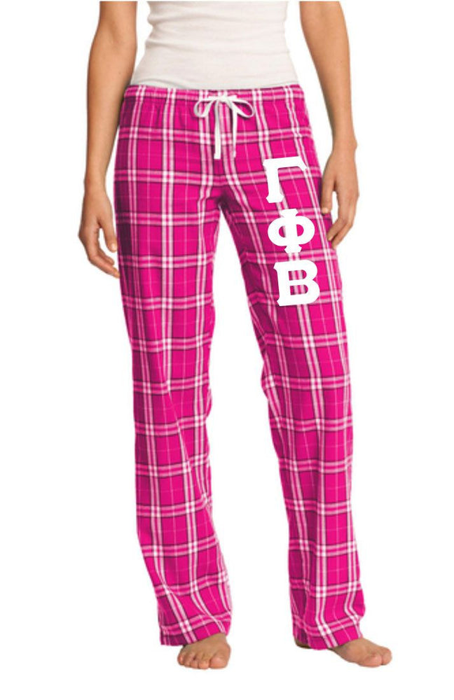 Gamma Phi Beta Women's Flannel Plaid Pant Pj's Gamma Phi Beta Women's Flannel Plaid Pant - PJ's