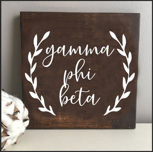Gamma Phi Beta Gamma Phi Beta Wooden Wall Art