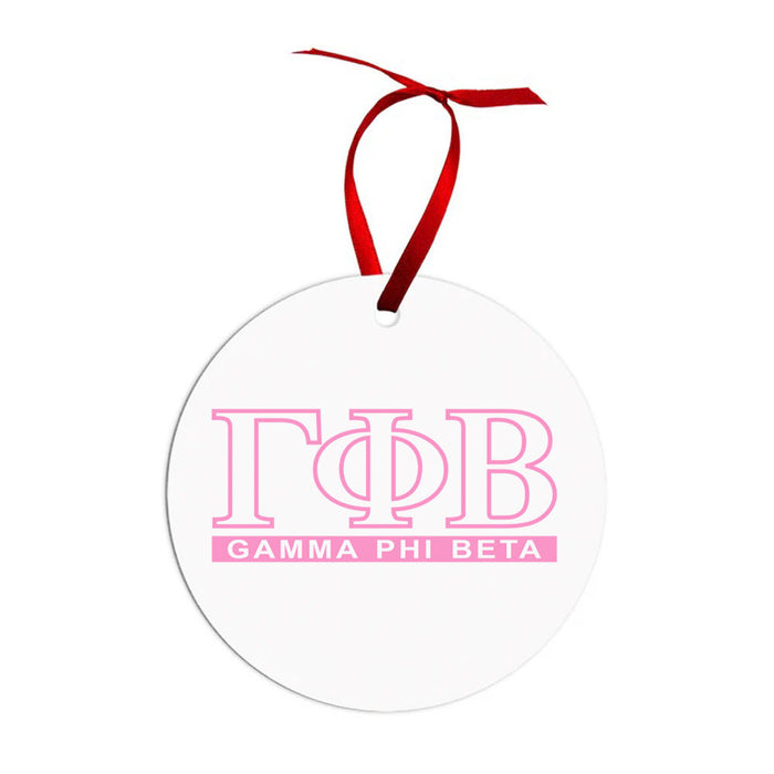 Gamma Phi Beta Classic Christmas Ornaments Gamma Phi Beta Classic Christmas Ornaments