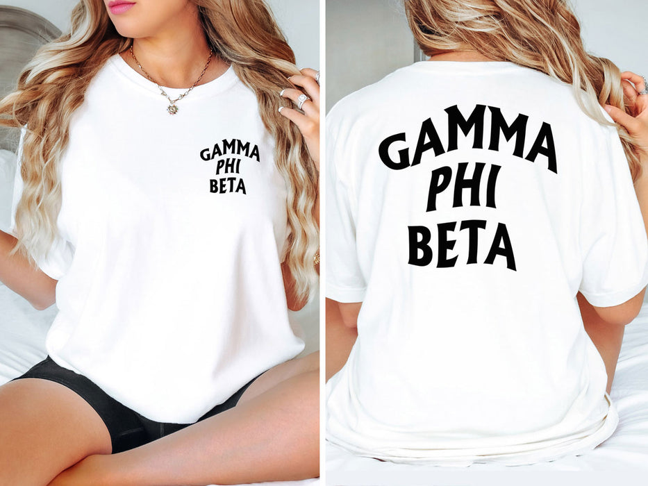Gamma Phi Beta Social Tee Gamma Phi Beta Social Tee